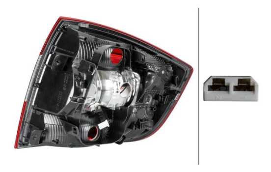 Tail light 9EL 354 849-031 Hella, Image 2