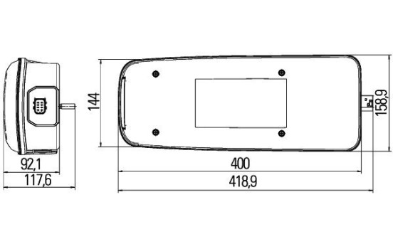 Tail light set SET_2VP 011 511-241 Hella, Image 2