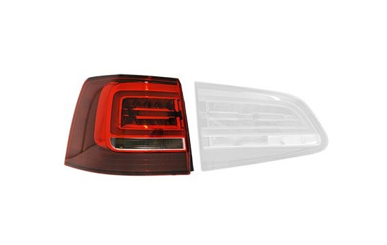 Taillight left 5777923 Van Wezel