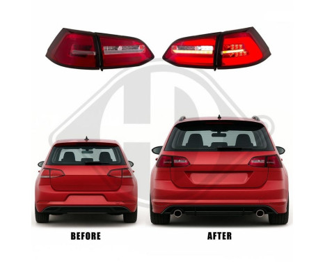 Taillight set HD Tuning 2216291 Diederichs, Image 2