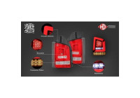Taillight set HD Tuning 2274695 Diederichs