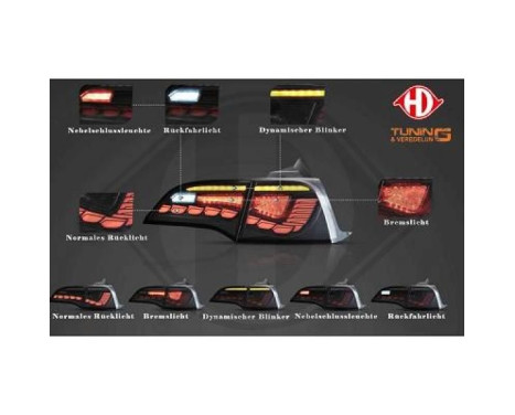 Taillight set HD Tuning 7930293 Diederichs, Image 2