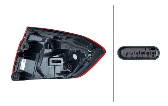 Taillight set SET_2SD 012 147-311 Hella, Image 3