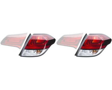 Taillight set SET_2SD 354 833-031 Hella