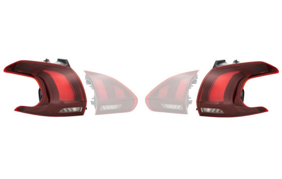 Taillight set SET_2SD 354 846-031 Hella