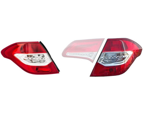 Taillight set SET_2VP 354 988-011 Hella