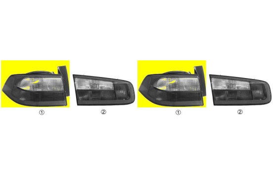 Taillight set