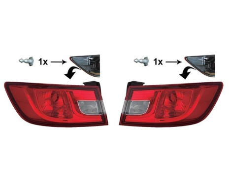 Taillight set