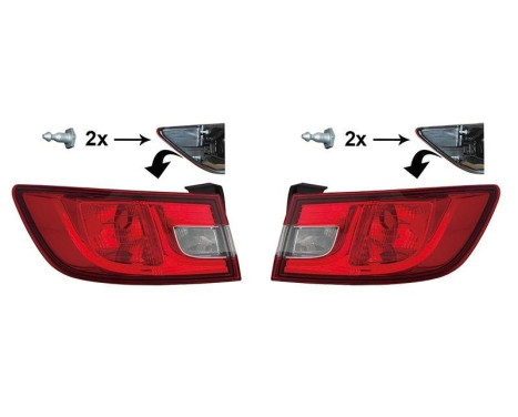 Taillight set