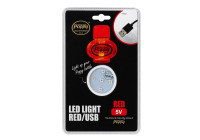 Poppy Grace Mate USB LED Ring Light Red