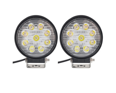 Simoni Racing Spotlight Set 112mm - LED - Black - Set of 2, Image 6