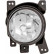 Fog lamp 6871189 Diederichs