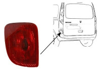 Rear fog light left 4312939 Van Wezel