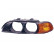 Headlight glass left 0639977 Van Wezel, Thumbnail 2