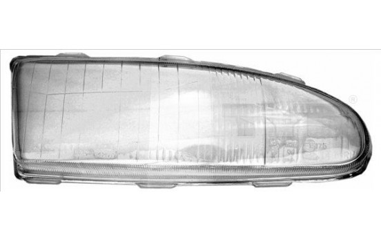 Headlight glass left 20-3456-LA-1 TYC