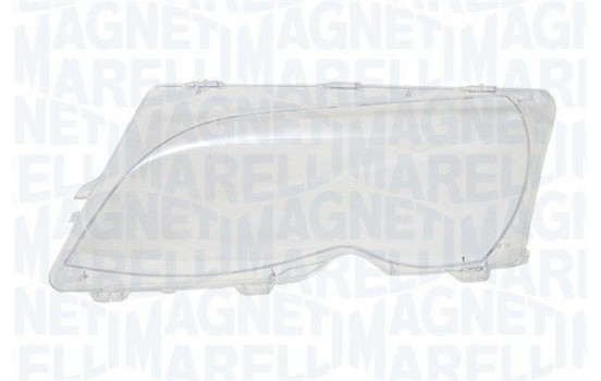 Headlight glass left LRC012 Magneti Marelli