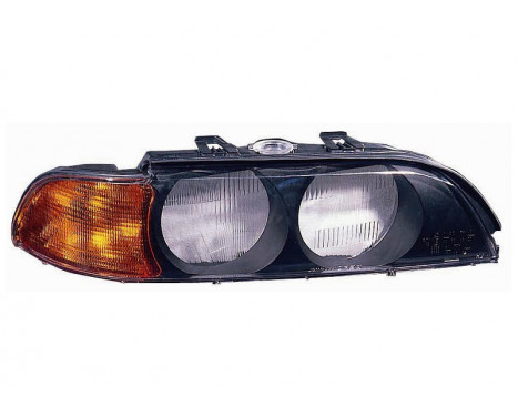 Headlight glass right 0639978 Van Wezel