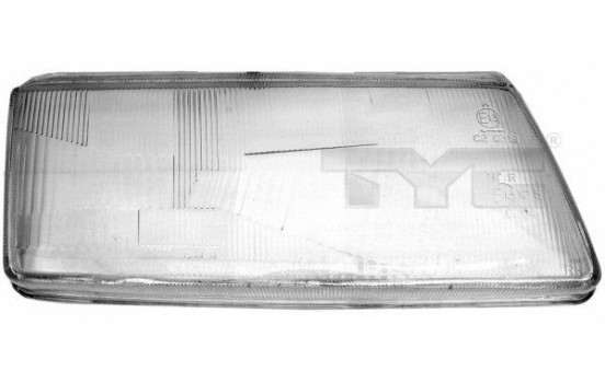 Headlight glass right 20-3449-LA-1 TYC