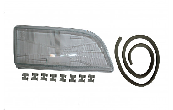 Headlight glass right 20-3729-LA-1 TYC