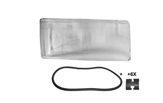 Headlight glass right 5928978 Van Wezel