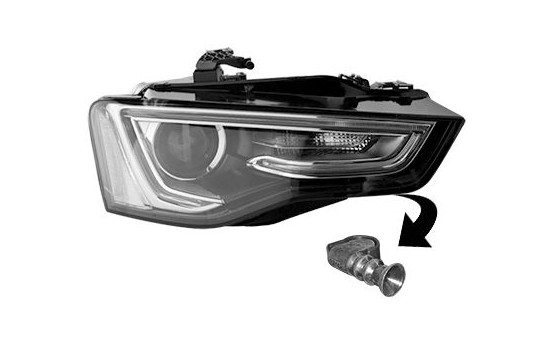 Double headlight front right 0384982 Van Wezel