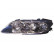 Headlamp left with indicator from '05 without FOG HOLDER Titan 2755961 Van Wezel
