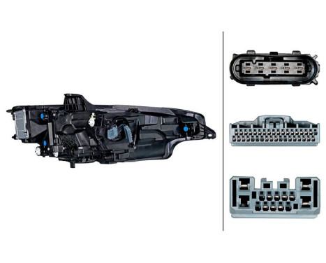 Headlamp set SET_1EX 013 508-911 Hella, Image 2