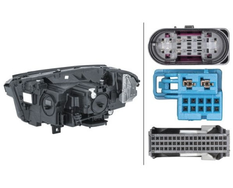 Headlamp set SET_1LX 013 074-731 Hella, Image 5