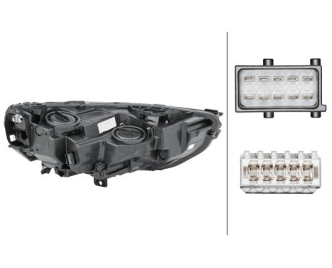 Headlight 1LG 354 869-071 Hella, Image 2