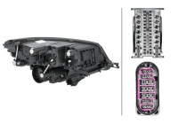 Headlight 1ZX 012 669-411 Hella