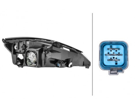 Headlight left 1AE 010 199-011 Hella, Image 3