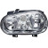 Headlight left 1EJ 007 700-071 Hella