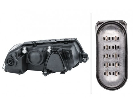 Headlight left 1EL 008 350-011 Hella, Image 3