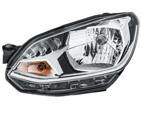 Headlight left 1EL 012 644-011 Hella