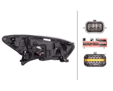 Headlight left 1EX 012 977-651 Hella, Image 2