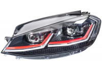 Headlight left 1ZX 013 924-411 Hella