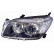 Headlight left 5470961 Van Wezel