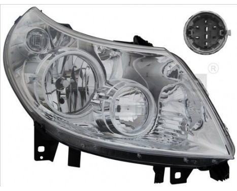 Headlight left from 12/2010 to 06/2014 20-11334-15-2 TYC, Image 2