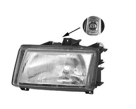 Headlight left from '00 +/-REG.ELECT. 5826963 Van Wezel, Image 2