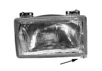 Headlight left H4 1745947 Van Wezel