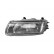 Headlight left until 2/'99 +/-ElektrischReg. 3225961 Van Wezel