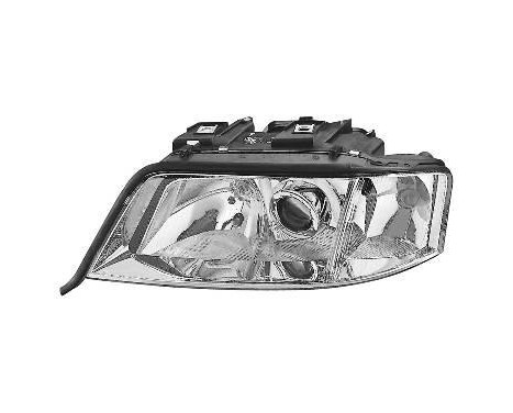 Headlight left until 8/'99 H1/H7 [with or without ELECTRIC HEIGHT ADJUSTMENT] 0315961 Van Wezel