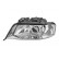 Headlight left until 8/'99 H1/H7 [with or without ELECTRIC HEIGHT ADJUSTMENT] 0315961 Van Wezel