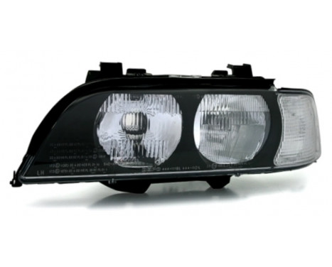 Headlight left until 9/'00 including actuator 0639963 Van Wezel