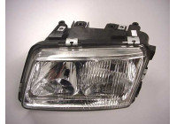 Headlight left until 9/'00 (with FOG LIGHT, without ADJUSTING MOTOR) 0330963 Van Wezel