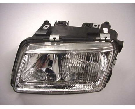 Headlight left until 9/'00 (with FOG LIGHT, without ADJUSTING MOTOR) 0330963 Van Wezel