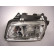 Headlight left until 9/'00 (with FOG LIGHT, without ADJUSTING MOTOR) 0330963 Van Wezel