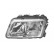 Headlight left until 9/'00 (with FOG LIGHT, without ADJUSTING MOTOR) 0330963 Van Wezel, Thumbnail 3