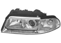 Headlight left with indicator 2 X H7 0324961 Van Wezel