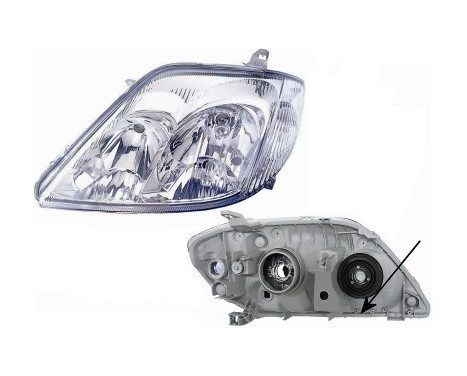 Headlight left with indicator 4-door/STATION HB3+H7 5395961 Van Wezel, Image 3